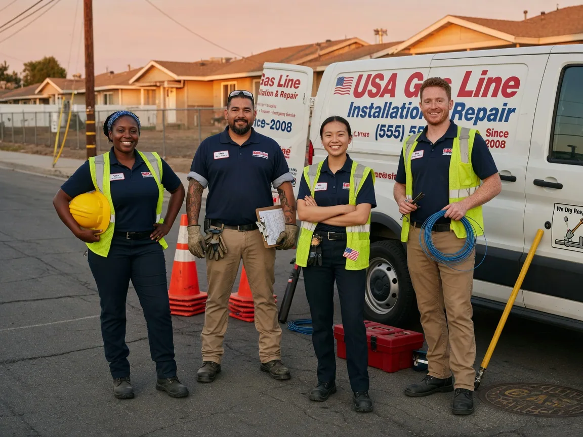 Gas Line Installation company in Rebecca, GA